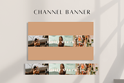 YouTube Branding Kit Canva, a Social Media Template by Creative Pixi (Thumbnail 3 of 9)