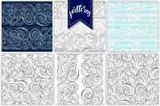 Waves. Graphic set., a Pattern Graphic by maritime_m (Thumbnail 5 of 7)