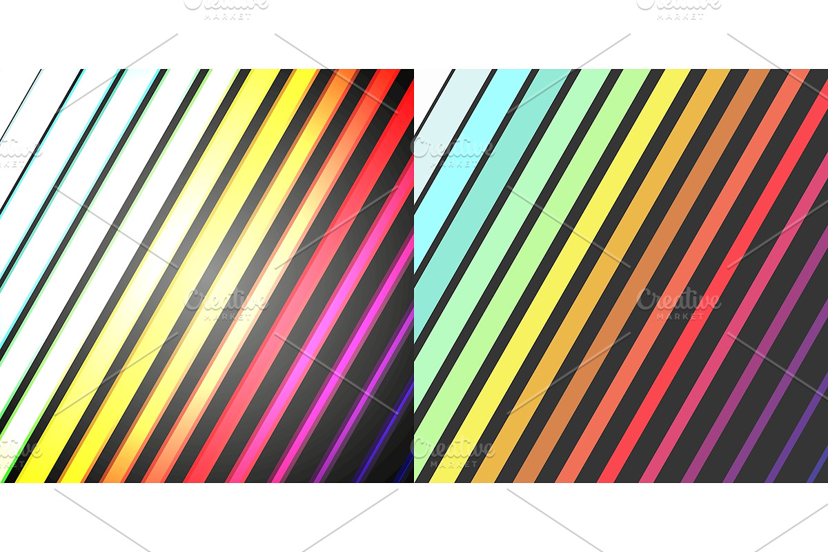 Colorful background with rectangles, a Decorative Illustration by VectorShop (Photo 1 of 6)