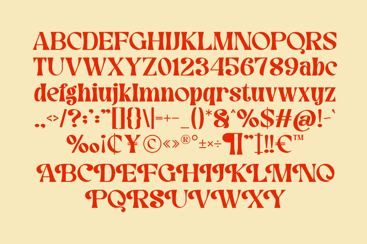 Almond - Modern Serif Typeface, a Serif Font by MaikoHatta (Photo 5 of 8)