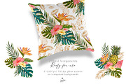 Hula Girls Tropical Hawaii Clipart, an Animal Illustration by KaramfilaS (Thumbnail 5 of 8)