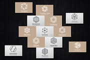 Hexagon Logo Emblems, a Branding & Logo Template by Artha Desain (Thumbnail 2 of 8)