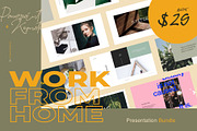 WORKFROMHOME Presentation Bundle, a Presentation Template by Angkalimabelas (Thumbnail 1 of 12)