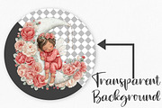 Watercolor Valentine Fairy Clipart, an Illustration by Canvas Craft (Thumbnail 2 of 6)