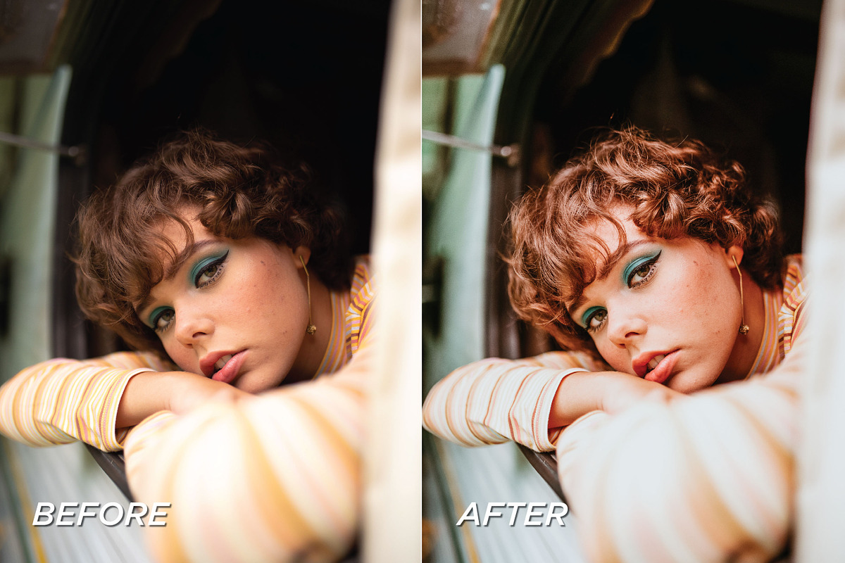 15 Moody Green Lightroom Presets, a Preset Add-On by TheWayfarerShoppe (Photo 4 of 7)