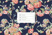 Hanami De Belle, Luxury Bold Florals, a Pattern Graphic by TSTUDIO (Thumbnail 5 of 13)