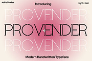 Provender, a Handwritten Font by Aditastudios (Thumbnail 1 of 6)