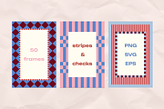 Stripped and checker FRAMES, an Object Graphic by kondratya (Thumbnail 4 of 9)