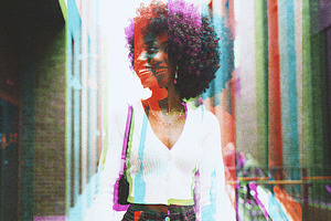 Fractal Glass Photo Effect, a Layer Style Add-On by iDoodle Studio