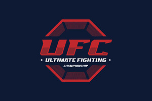 ultimate fighting championship logo, a Branding & Logo Template by swarnstudio