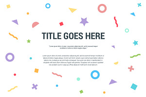 Colorful vector background