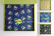 Bright Retro Floral Pattern Set, a Pattern Graphic by Asya Melkonyan Patterns (Thumbnail 11 of 16)
