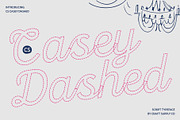CS Casey Dashed, a Script Font by Craft Supply Co. (Thumbnail 1 of 8)
