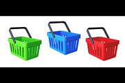 3d market cart, shopping basket, an Object Illustration by Buch&Bee (Thumbnail 2 of 3)