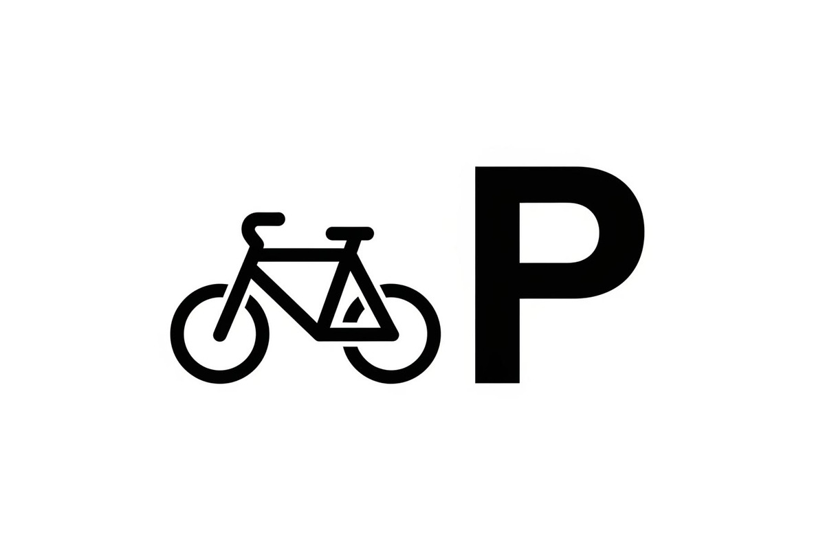 Bicycle Parking Symbol Icon Set, an Icon by musafir_fashion (Photo 7 of 12)