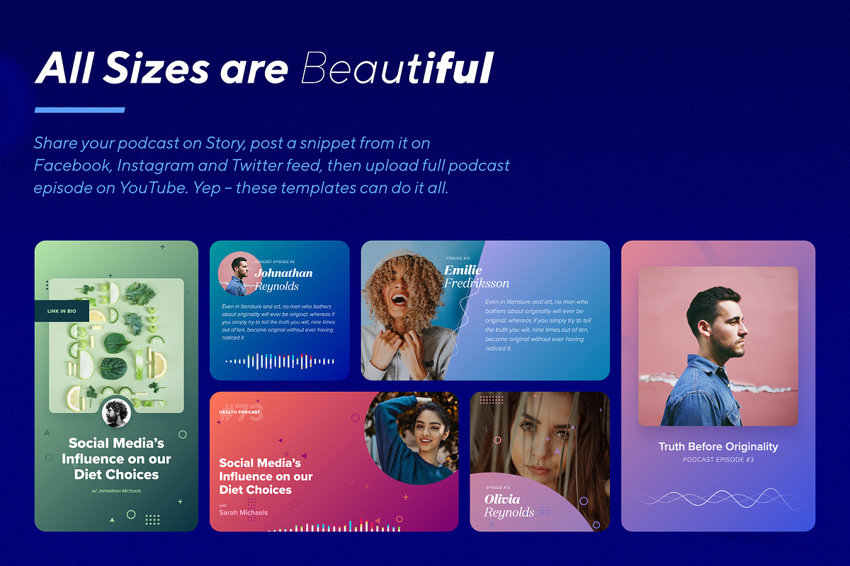 Keynote Animated Podcasts, a Social Media Template by Davis Knopkens (Photo 2 of 5)