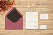 Simply Elegant Wedding Invitation, an Invitation Template by Lyllopop (Thumbnail 2 of 4)