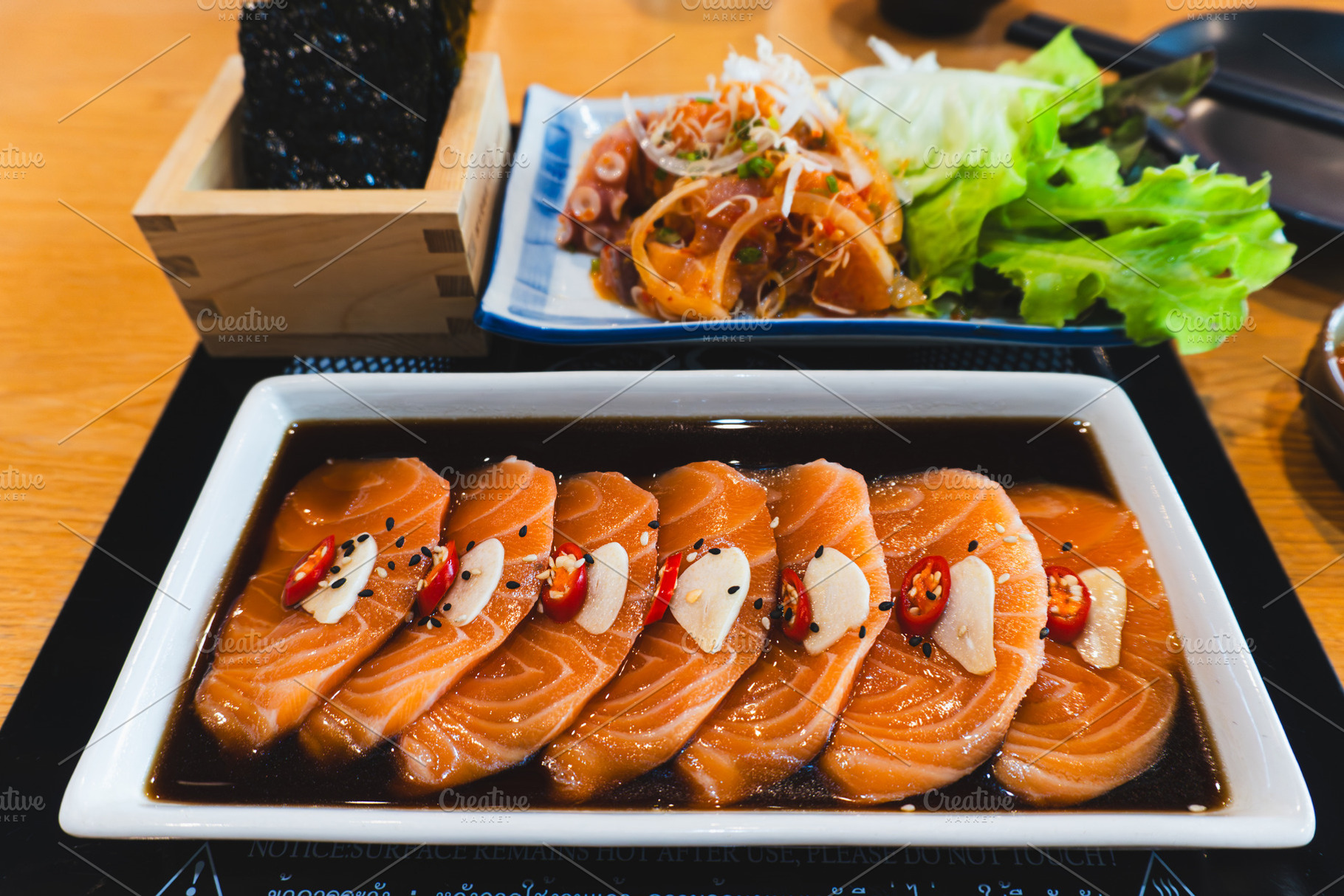 Gourmet Pickled salmon, a Photo by AMMi