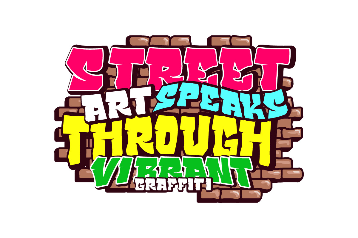 Arenas Graffiti Display Font, a Handwritten Font by IHDSTD (Photo 2 of 6)
