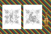 Coloring book in Byzantine Style N9, a Decorative Illustration by Julia_Raketic (Thumbnail 3 of 5)