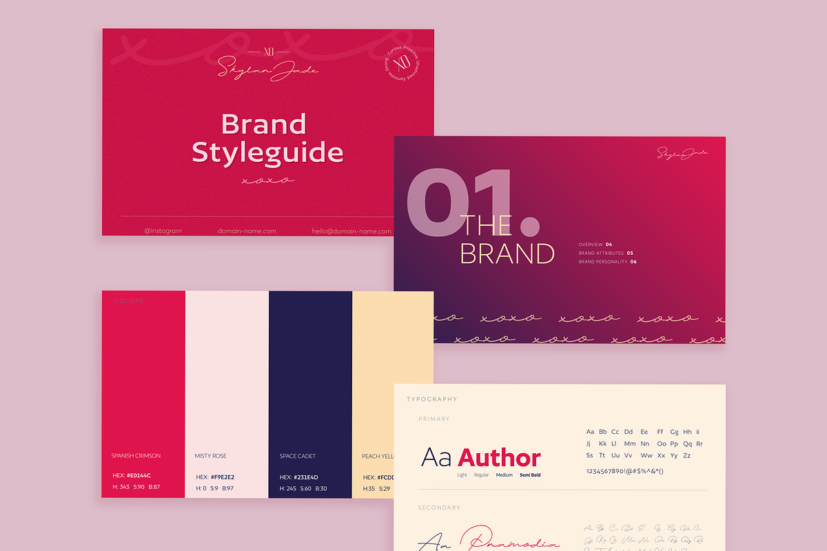 Essential Brand Styleguide Template, a Presentation Template by byalikhan (Photo 2 of 10)