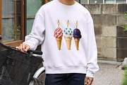 Sparkler Ice Cream PNG – Sublimation, a Seasonal Illustration by Smillyy Threads (Thumbnail 3 of 6)