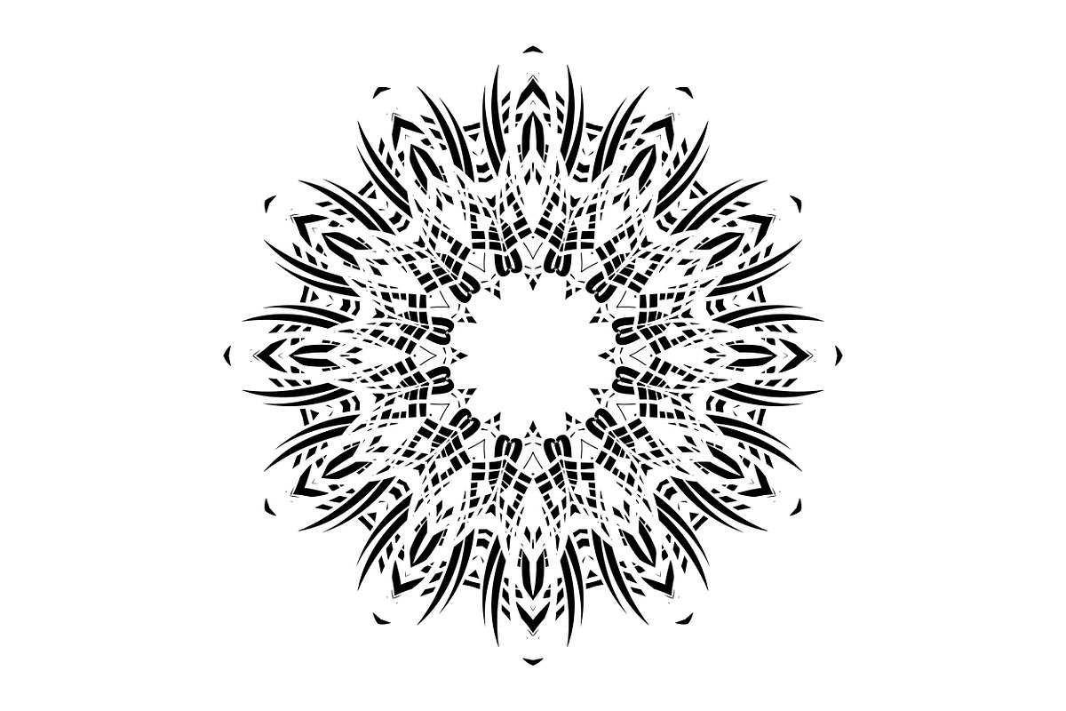 Artistic Mandala Vector Collection, a Decorative Illustration by NJ Himel (Photo 29 of 101)