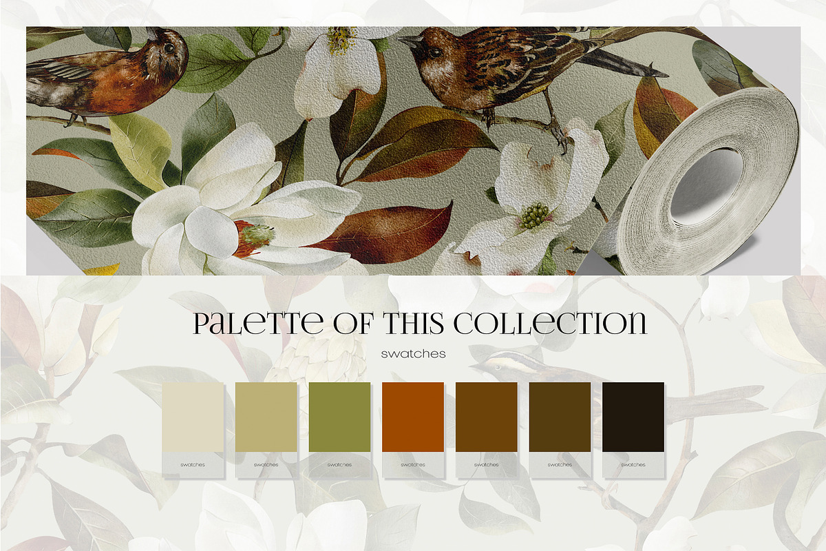 Watercolor Seamless Pattern, a Graphic by PROTEA Watercolor Studio (Photo 5 of 12)