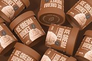 Ice Cream Cup Mockup, a Cups & Container Mockup by graphicsauce (Thumbnail 4 of 4)
