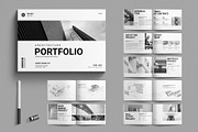 Architecture Portfolio Landscape, a Brochure Template by E-Type (Thumbnail 1 of 8)