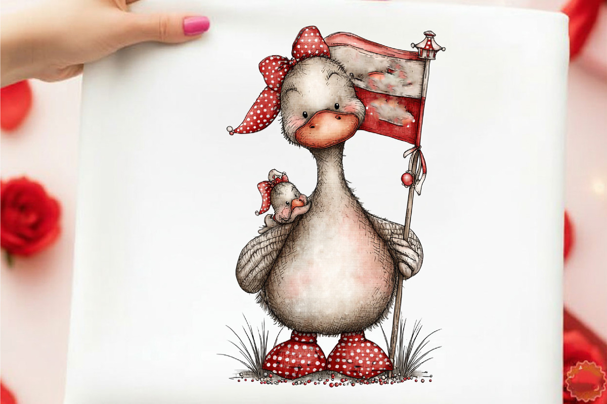 Mardi Gras Goose Clipart Bundle, an Illustration by designcity5 (Photo 3 of 5)