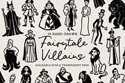 Fairytale Villains Clipart, Witch, a Person Illustration by The October Creative (Thumbnail 1 of 7)