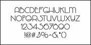Deco Sketch JNL, a Sans Serif Font by Jeff Levine Fonts (Thumbnail 3 of 5)