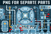 Science Laboratory Set, an Education Illustration by Agor2012 shop (Thumbnail 5 of 6)