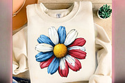 American Flag Daisy Flower 4th of, an Illustration by Designworld (Thumbnail 9 of 9)