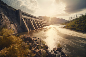 hydroelectric power plant, with view, a Nature Photo by Sergey Kotenev