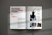 Business Magazine Template, a Magazine Template by Creative-Work (Thumbnail 4 of 8)