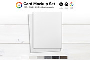 A2 Greeting Card Mockup Set - PSD, a Product Mockup by MelissaBMockups (Thumbnail 1 of 12)