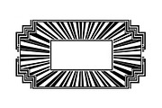 Art Deco Frame SVG Bundle, an Illustration by Creativeshirt (Thumbnail 13 of 31)