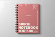 Spiral Notebook Mockup, a Books & Magazine Mockup by Nathatype (Thumbnail 6 of 9)