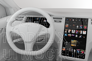 Tesla Model X Display UI mockup, a Mockup by Iamjaydesign (Thumbnail 9 of 10)