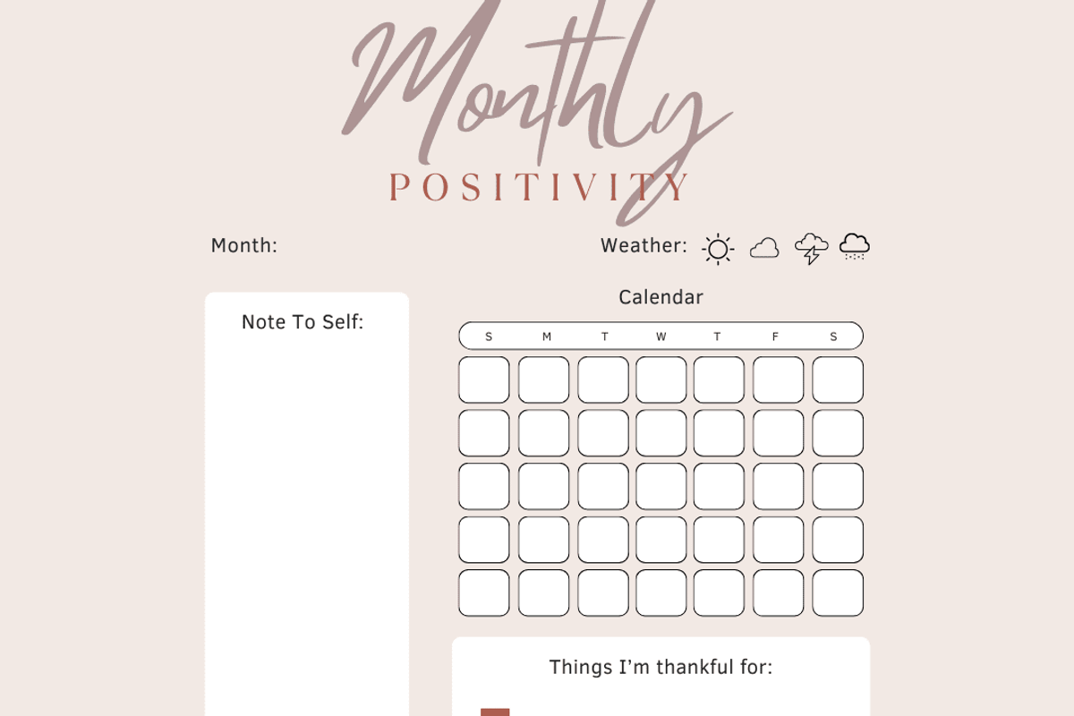 PLR/MRR Gratitude Journal - DFY, a Stationery Template by Brand Your Biz Co. (Photo 8 of 10)