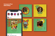 Loretta Instagram Template, a Social Media Template by Creatchees.std (Thumbnail 3 of 5)