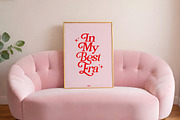 Pink Sofa | Frame Mockup 3x4 Ratio, a Household Mockup by isjakimockups (Thumbnail 3 of 8)