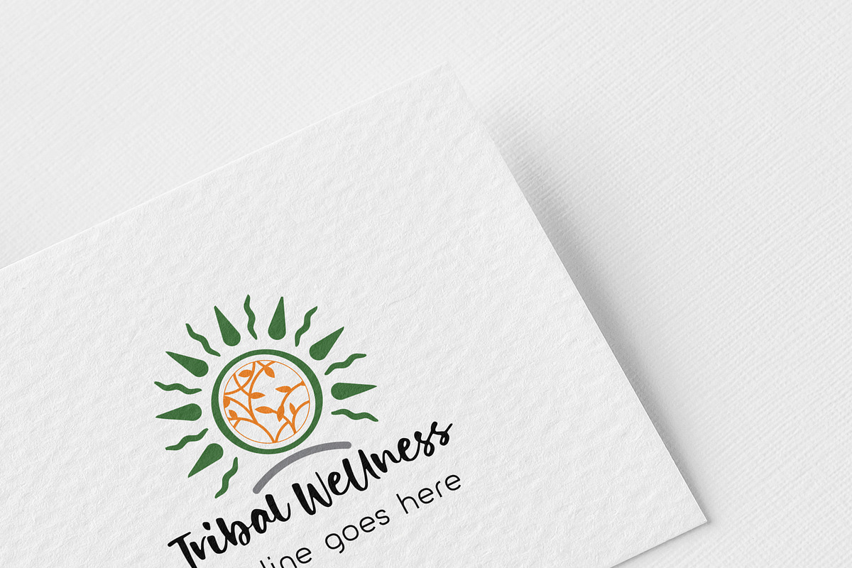 Tribal Wellness Logo Template, a Branding & Logo Template by GladicMonster (Photo 5 of 15)