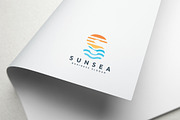 Sun and Sea Letter S Logo, a Branding & Logo Template by Design_Planet (Thumbnail 2 of 2)