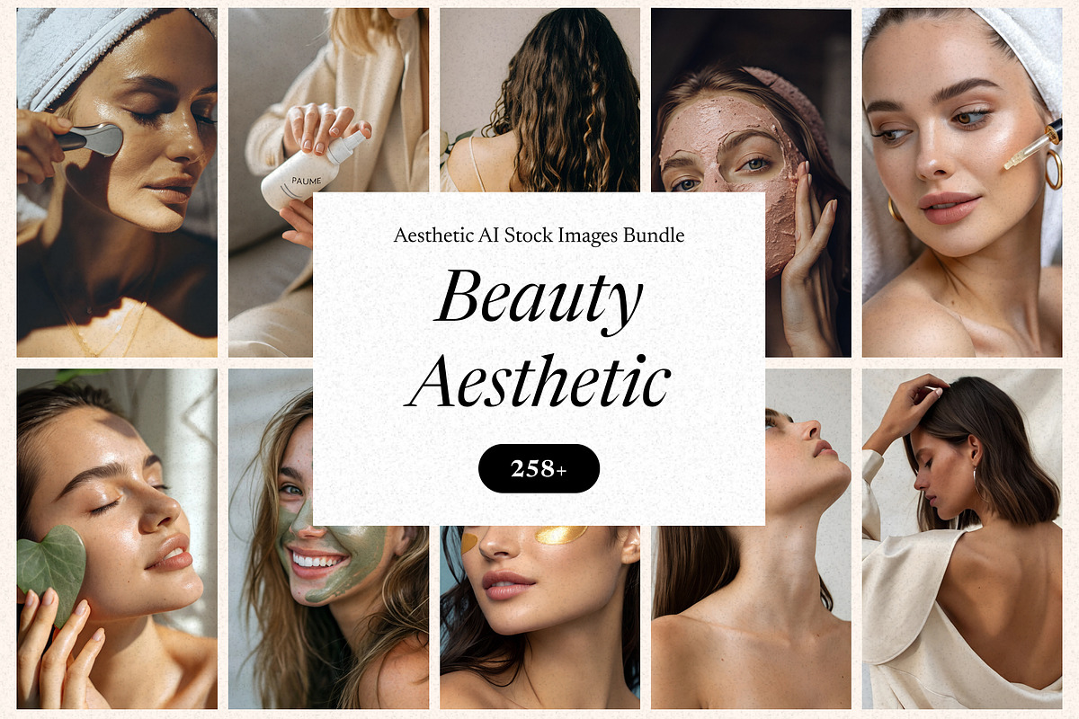 Beauty Stock Images Bundle, a Beauty & Fashion Photo by Helospace (Photo 1 of 10)