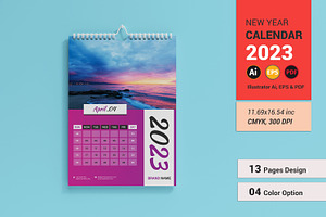 New Year Calendar 2023