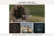 Luxury Canva Logo Kit | Old Money, a Branding & Logo Template by BrandhavenStudio (Thumbnail 1 of 9)