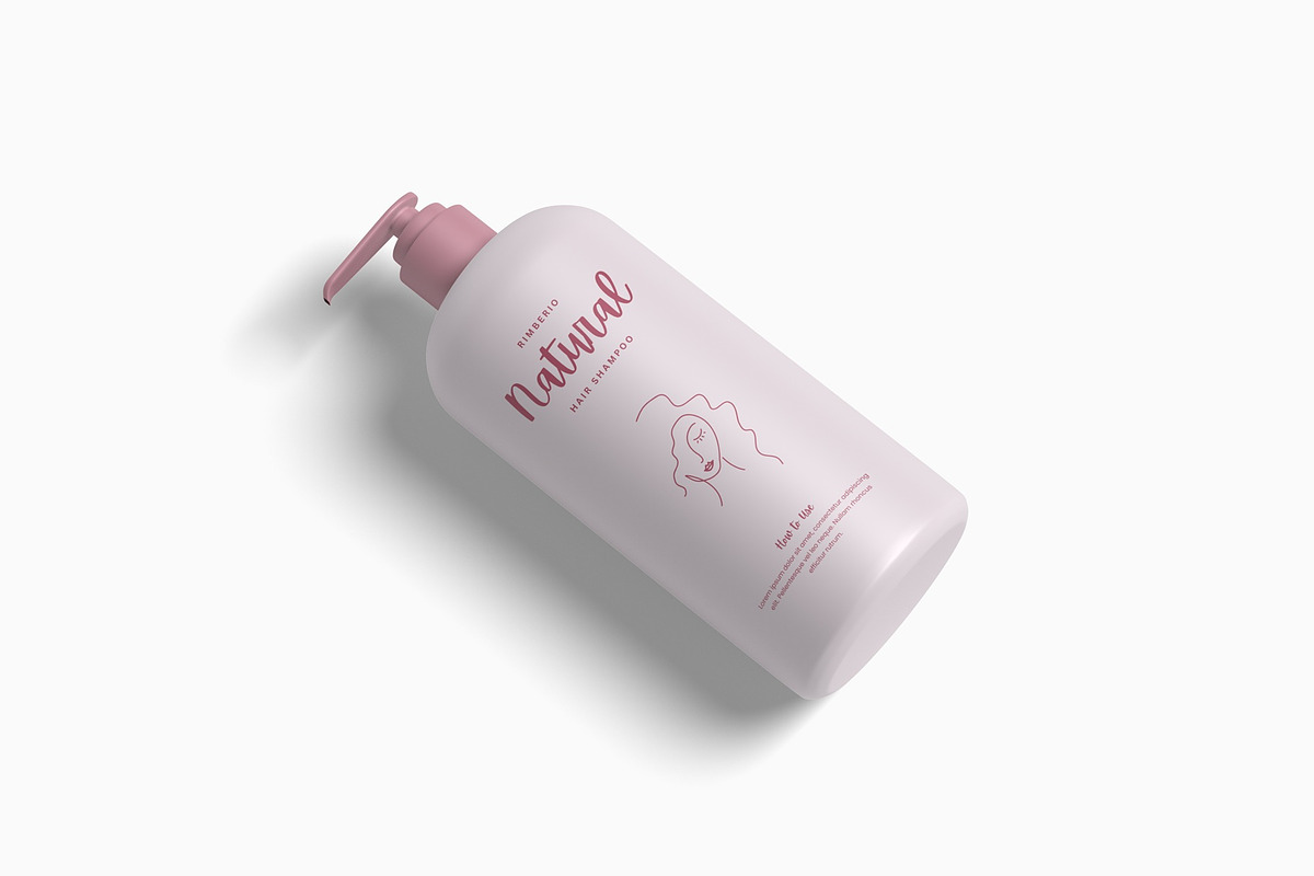 Pump Bottle Mockup, a Cups & Container Mockup by suciamairastd (Photo 6 of 6)